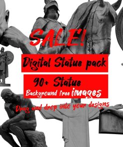 Digital Statue Pack 90+ Images